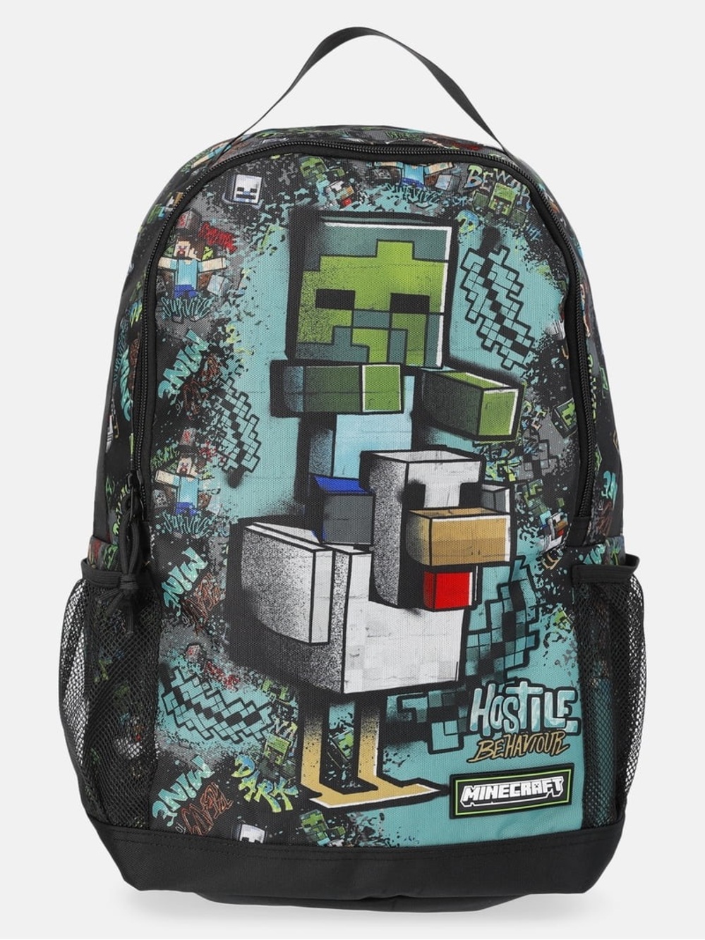 Minecraft Chicken Kids Unisex Wrap Around Backpack W